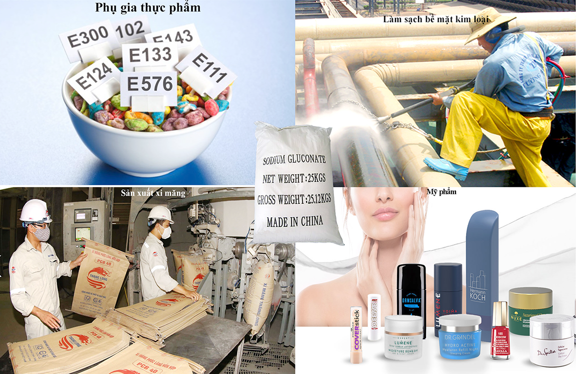 Ứng dụng của Natri gluconat trong đời sống sản xuất