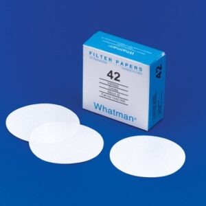 Giấy lọc định lượng 42, chậm 2.5um, 125mm Whatman