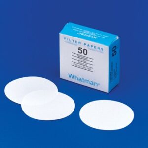 Giấy lọc định lượng 50, không tro, chậm 2.7um, 110mm Whatman