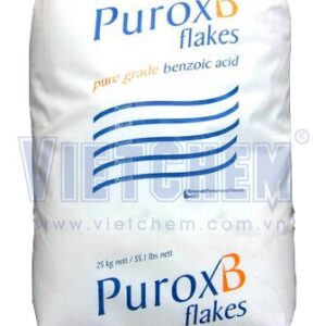 Acid benzoic C6H5COOH 98%, Trung Quốc, 25kg/bao