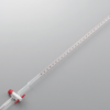Burette trắng khóa nhựa 50ml Genlab