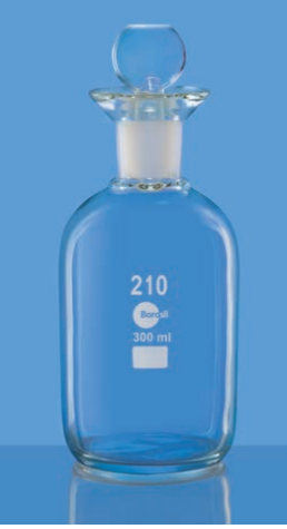 Chai BOD nắp nhựa 300ml Borosil