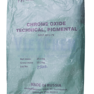 Chromium trioxide (CrO3) 99%, Nga, 25kg/bao