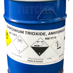 Chromium trioxide CrO3 99%, Nga, 50kg/thùng