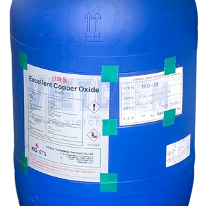 Copper oxide black (CuO) -ECO-10, Hàn Quốc, 250kg/phuy