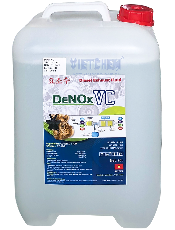 Dung dịch xử lý khí thải động cơ DeNox VC