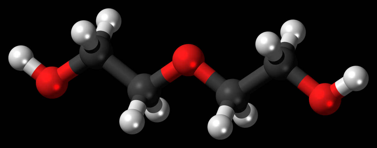Tính chất vật lý của Diethylene glycol