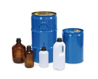Plastic bottle, 500 ml with S40 screw cap Merck