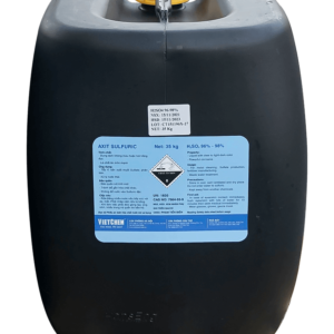 Acid sulfuric H2SO4 10% - 98%, Việt Nam, 35kg/can