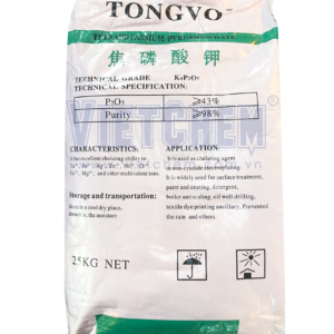 Tetrapotassium pyrophosphate K4P2O7, Trung Quốc, 25kg/bao