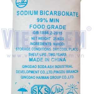 Sodium hydrogen cacbonate NaHCO3 99%, Trung Quốc, 25kg/bao