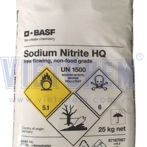 Sodium nitrite NaNO2 99%, Đức, 25kg/bao