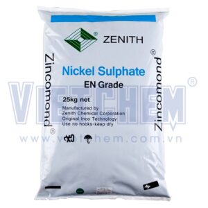 Nickel sulfate hexahydrate NiSO4.6H2O 98%, Đài Loan, 25kg/bao