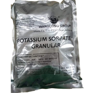 Potassium sorbate C6H7KO2, Trung Quốc, 25kg/thùng