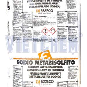 Sodium metabisulfite(SBS) 99% Na2S2O5, Ý, 25kg/bao