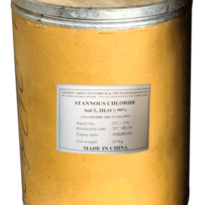 Thiếc(II) chloride SnCl2, Trung Quốc, 25kh/thùng