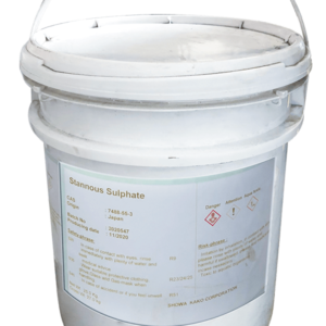 Stannous sulfate 99% SnSO4, Trung Quốc, 25kg/thùng