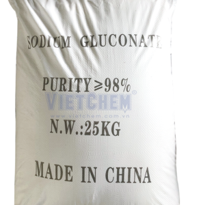 Sodium gluconate 98% min, Trung Quốc, 25kg/bao