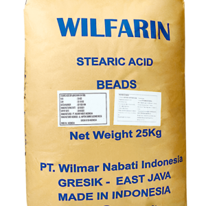 Acid stearic C18H36O2, Indonesia, 25kg/bao