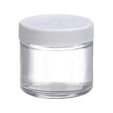 Chai trắng miệng rộng, 60ml , 55x48 mm, nắp vặn PP Wheaton