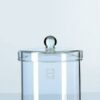 Hộp trữ mẫu hình trụ, nắp không mài, có núm 250ml, 80x80mm Duran