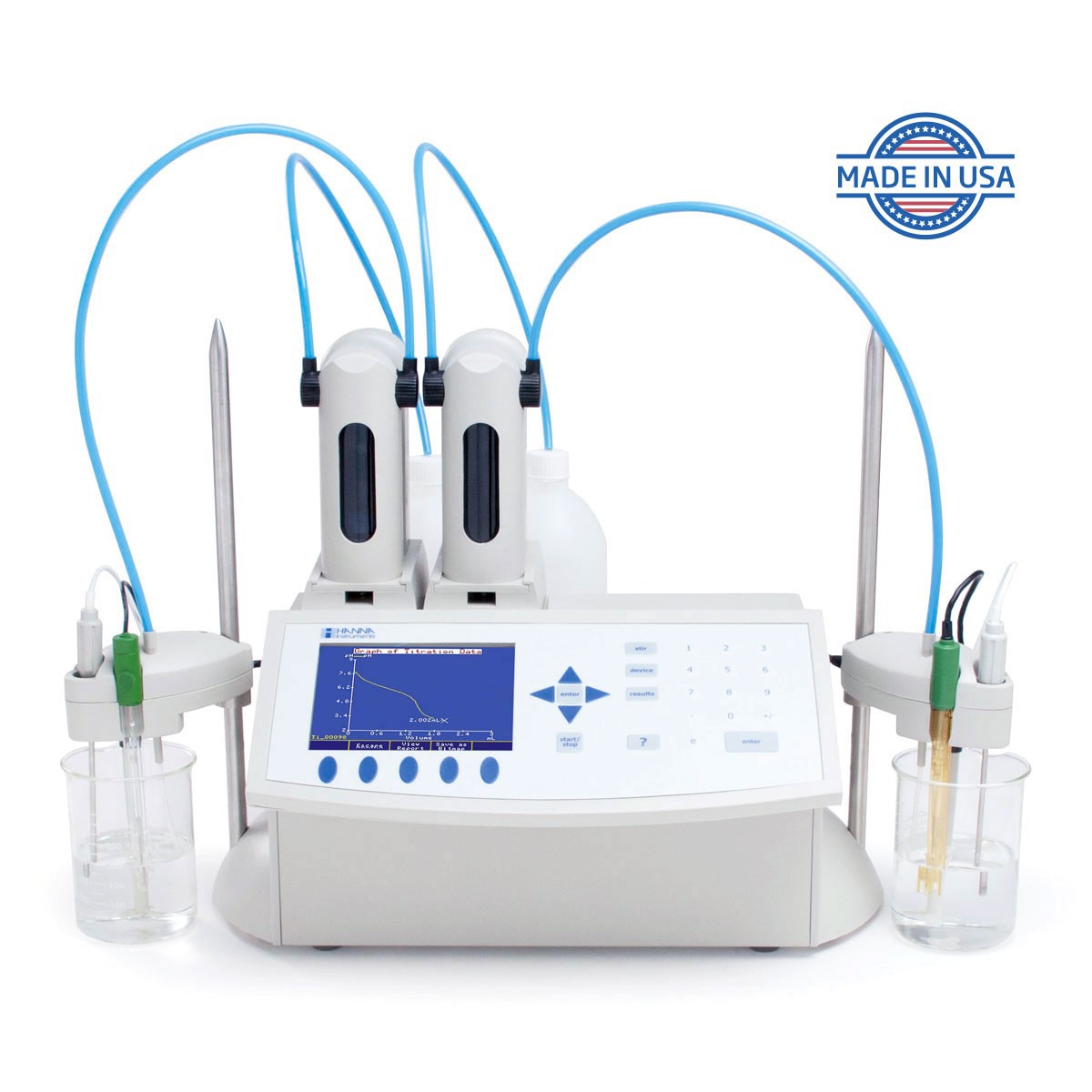 Thiết bị chuẩn độ tự động HI902C Hanna