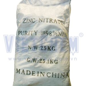 Zinc nitrate Zn(NO3)2.6H2O 98%, Trung Quốc, 25kg/bao